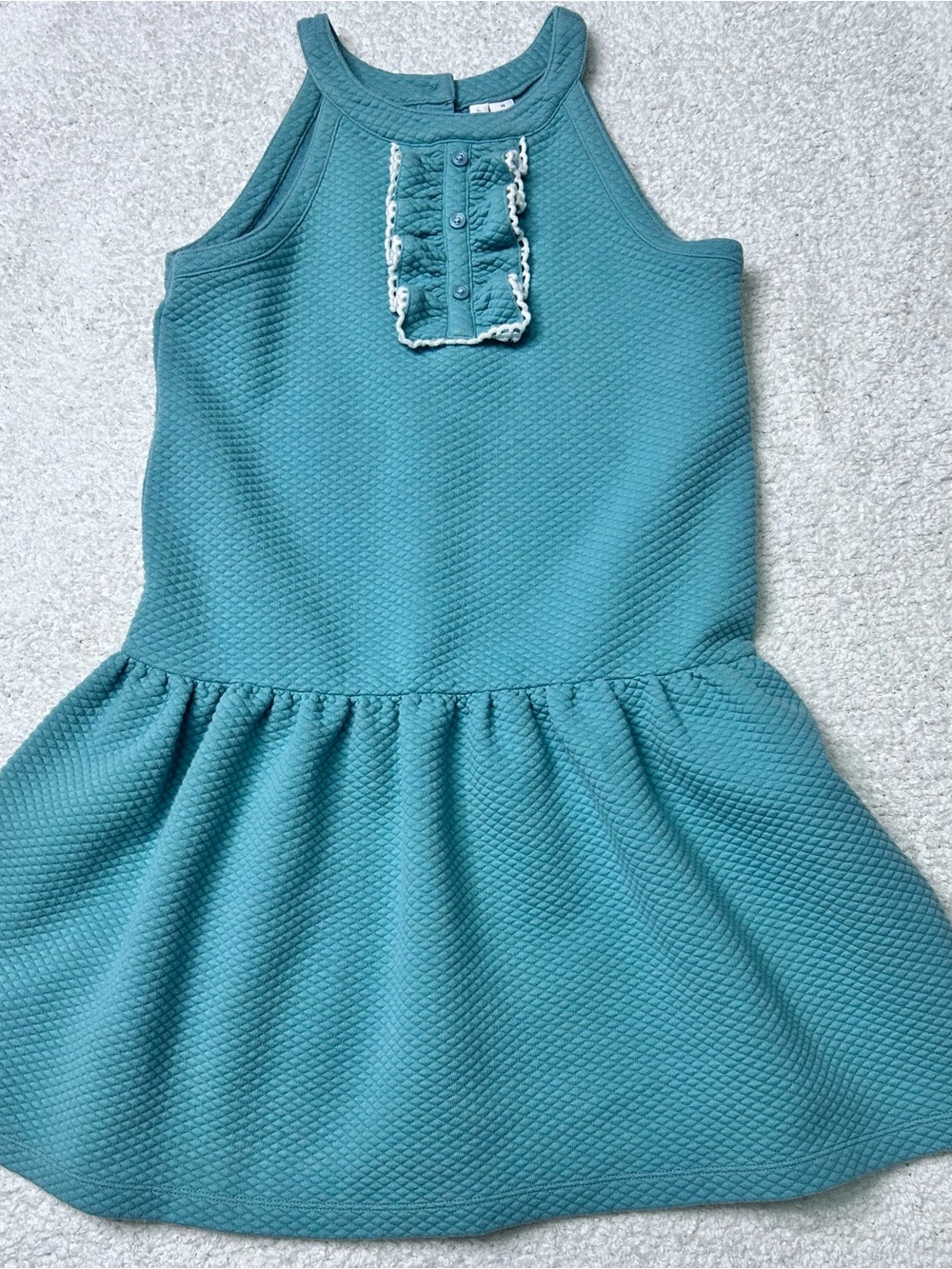 Janie and Jack Teal Dress Size 12